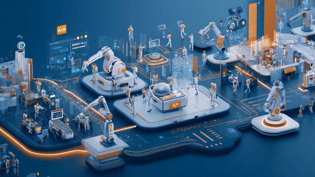 Roboter KIs arbeiten als System zusammen und steigern den Umsatz