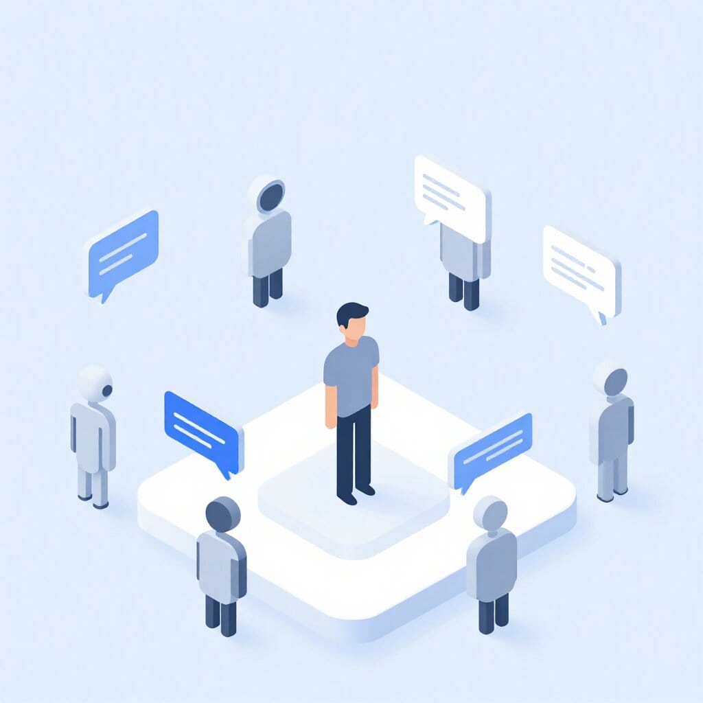 Darstellung der Team-Hierarchie und Integration digitaler KI-Mitarbeiter in die Organisationsstruktur einer KI-Plattform.